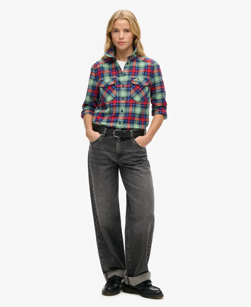 Lumberjack Check Flannel Shirt