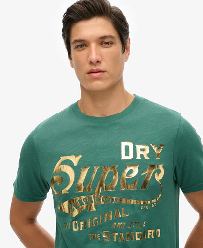 Metallic Workwear Graphic T-Shirt