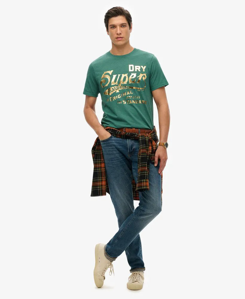 Metallic Workwear Graphic T-Shirt