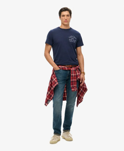 Blue Navy Marl