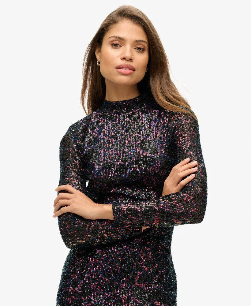 Midnight Multi Sequin