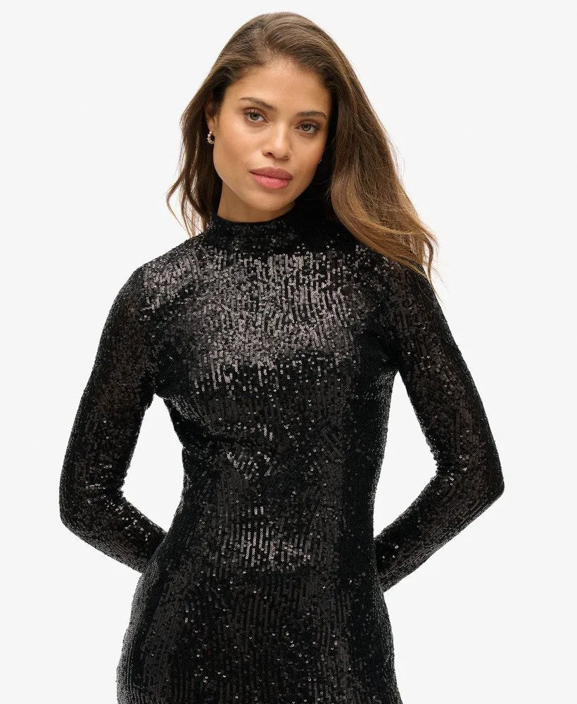 Black Angle Sequins