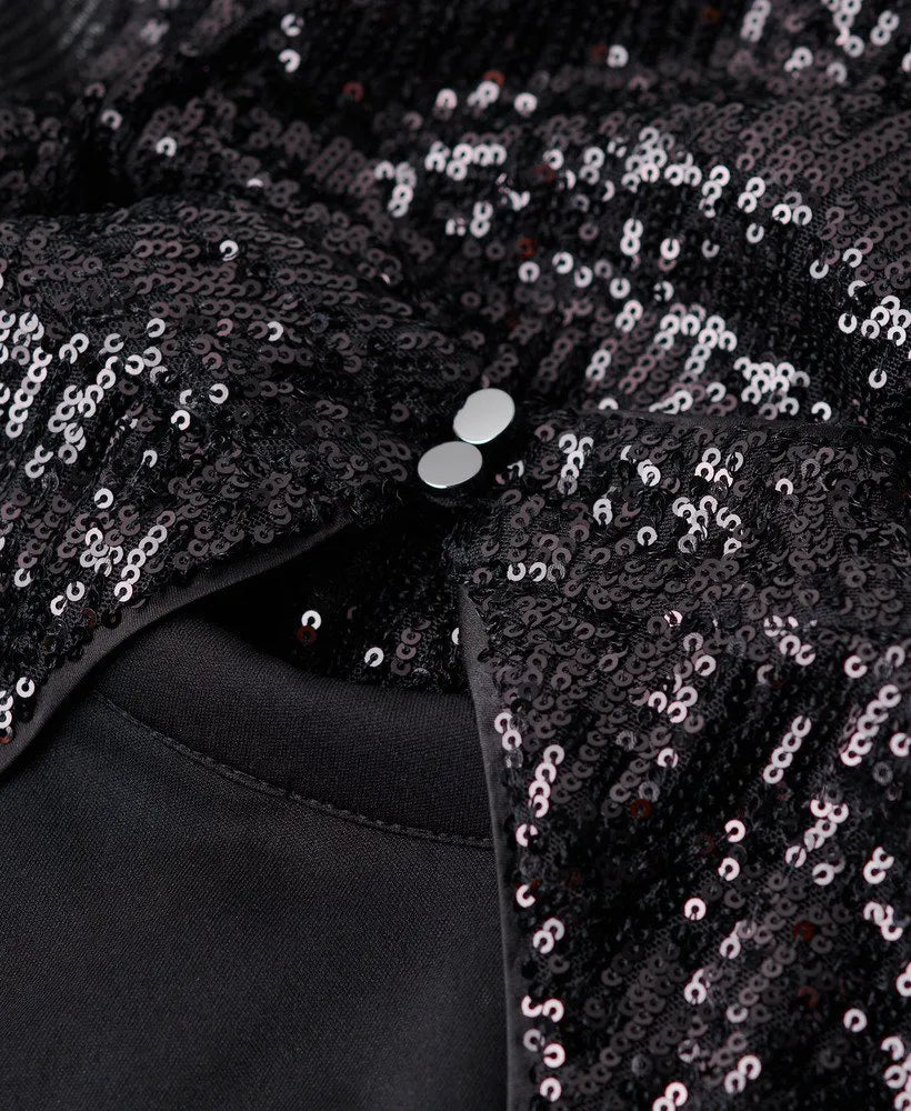 Black Angle Sequins