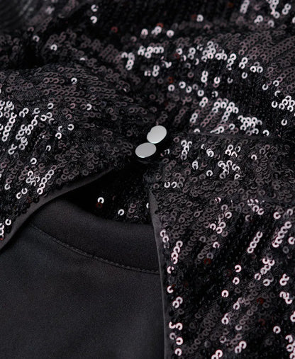 Black Angle Sequins