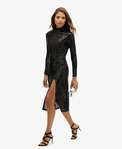 Black Angle Sequins