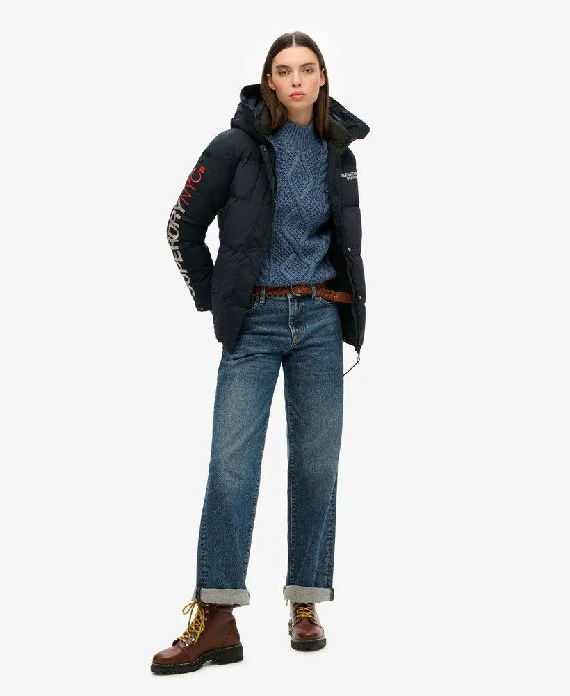 Hooded City Padded Wind Parka Jacket