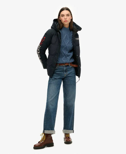 Hooded City Padded Wind Parka Jacket