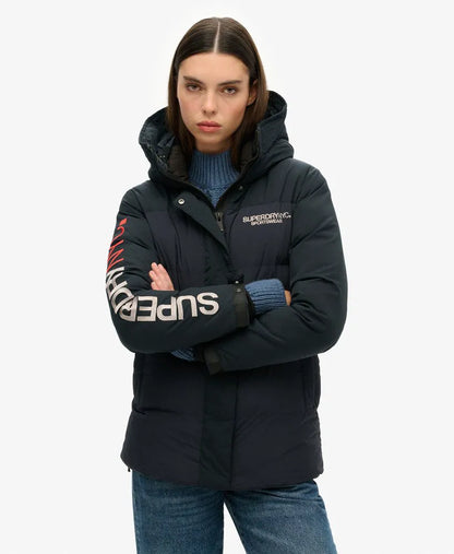 Hooded City Padded Wind Parka Jacket
