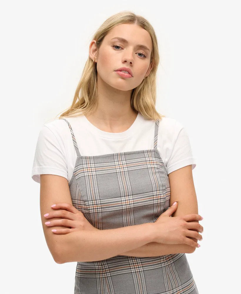 Vintage Check Cami Mini Dress
