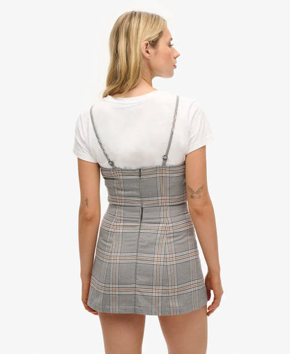 Vintage Check Cami Mini Dress