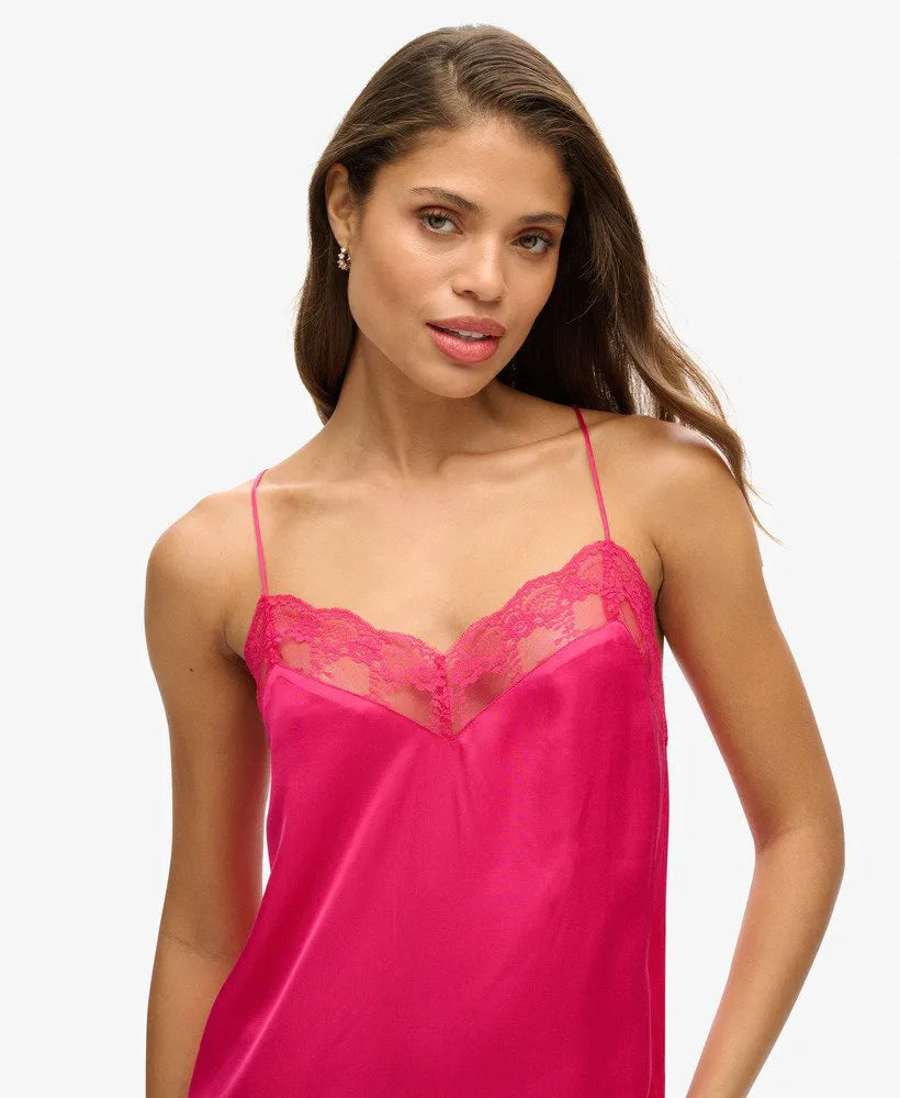 Satin Cami Mini Dress