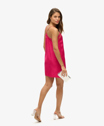 Satin Cami Mini Dress