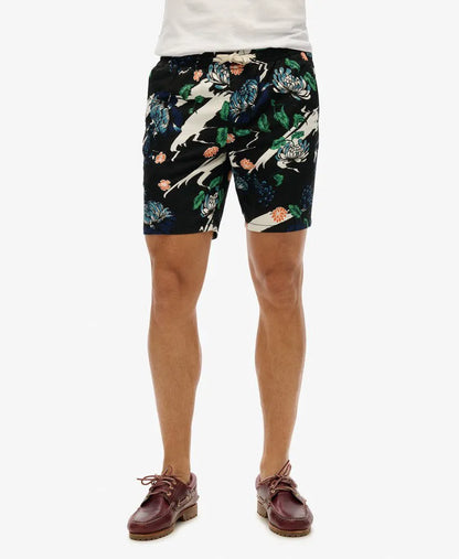 Aya Black Floral