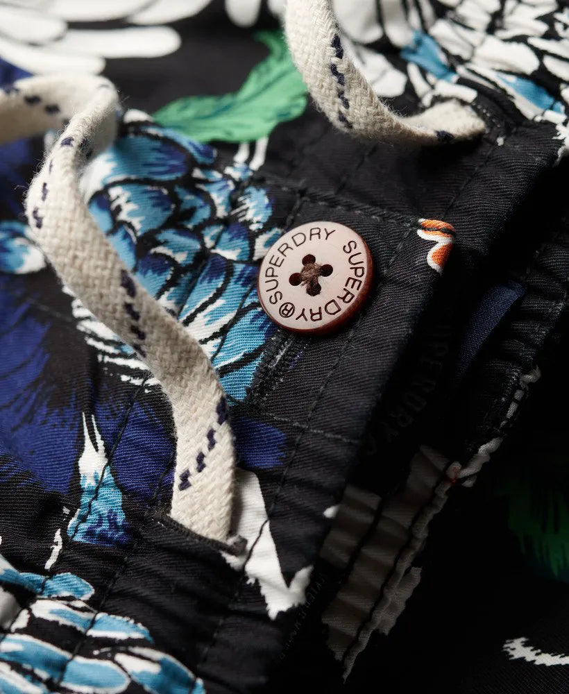 Aya Black Floral