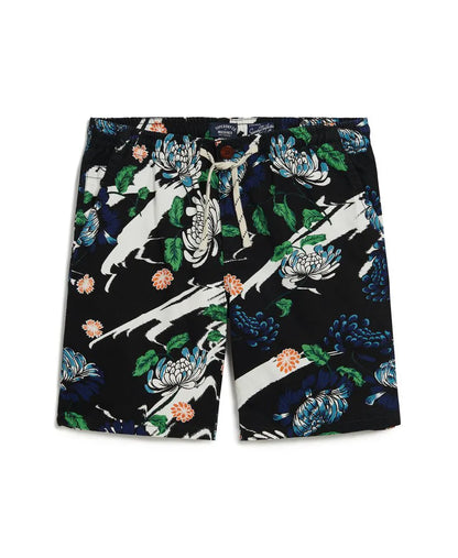 Aya Black Floral