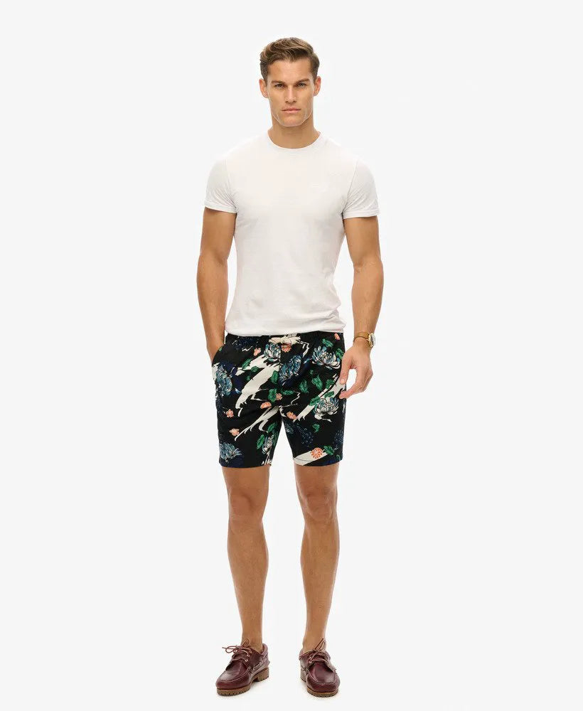 Aya Black Floral