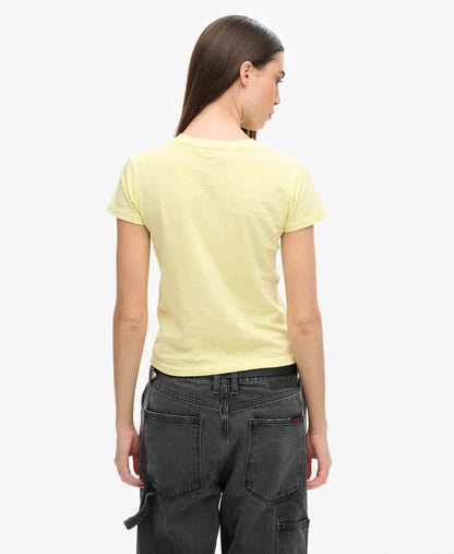 Neon Motor Graphic Fitted T-Shirt