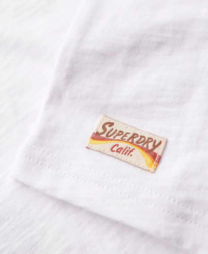 Cali Sticker Fitted T-Shirt