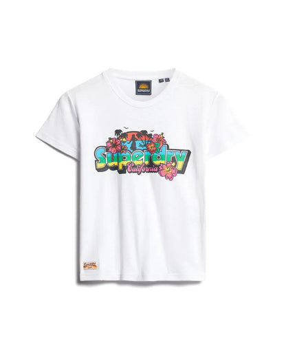 Cali Sticker Fitted T-Shirt
