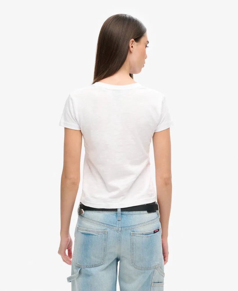 Cali Sticker Fitted T-Shirt