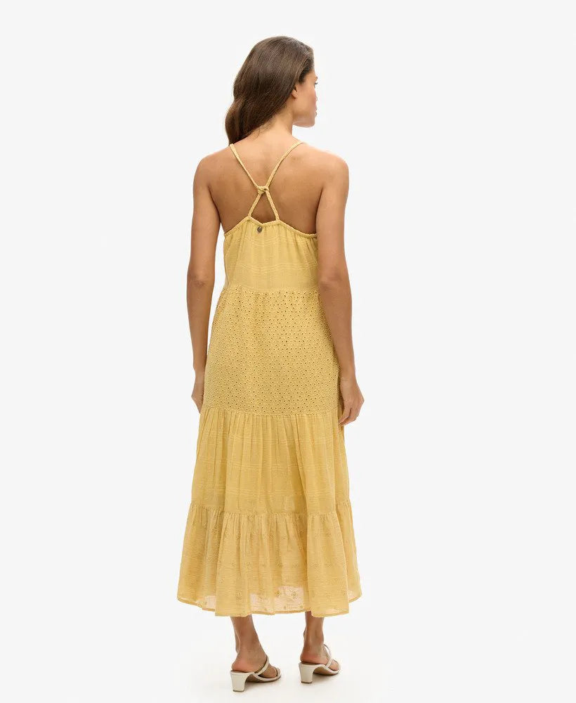 Vintage Lace Cami Maxi Dress