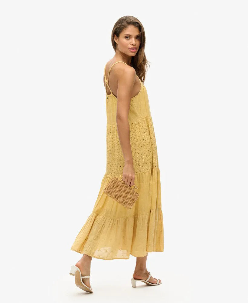 Vintage Lace Cami Maxi Dress