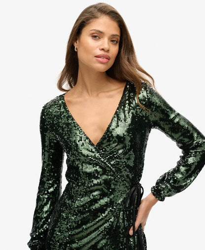 Forest Green Sequin