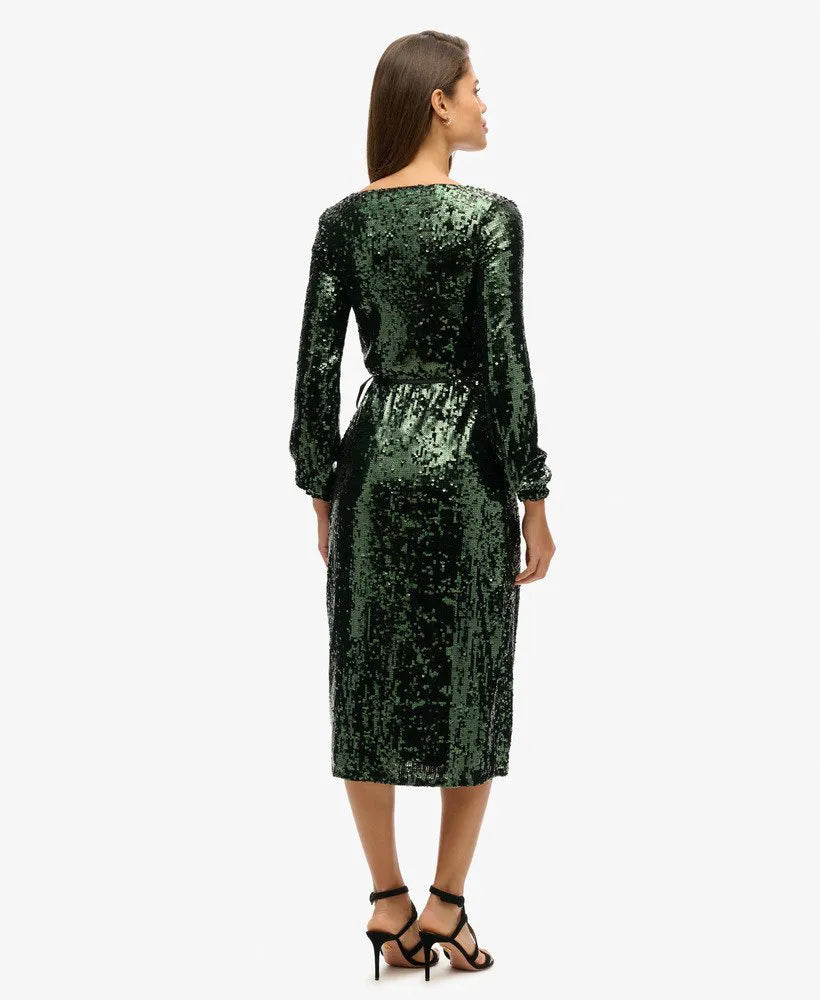 Forest Green Sequin