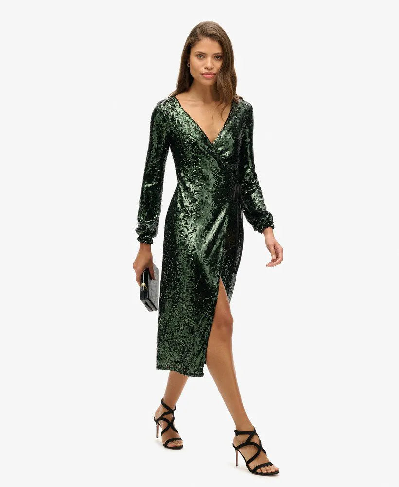 Forest Green Sequin
