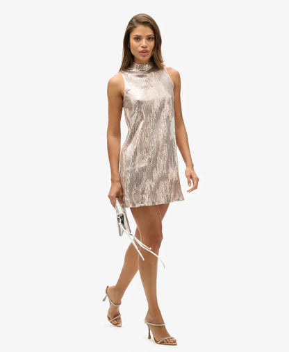 Champagne Crinkle Sequin
