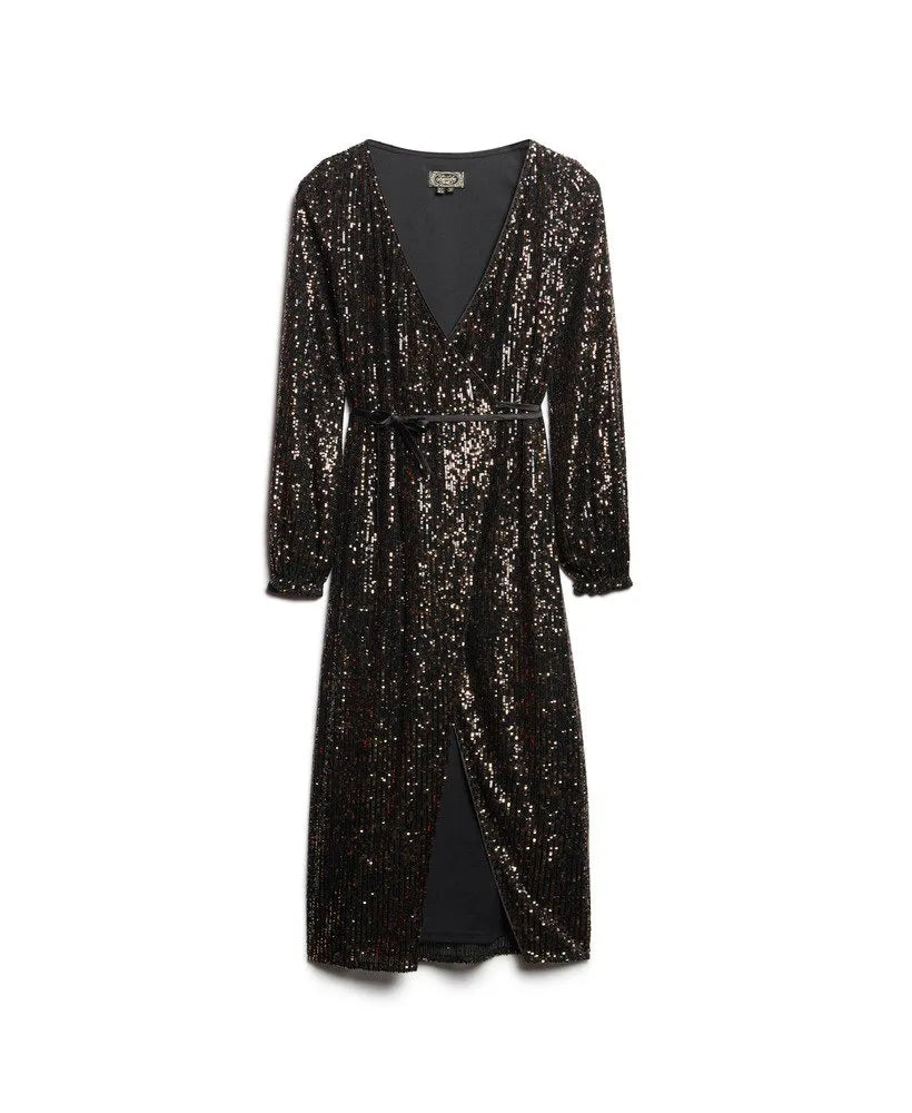 Copper/Black Sequin
