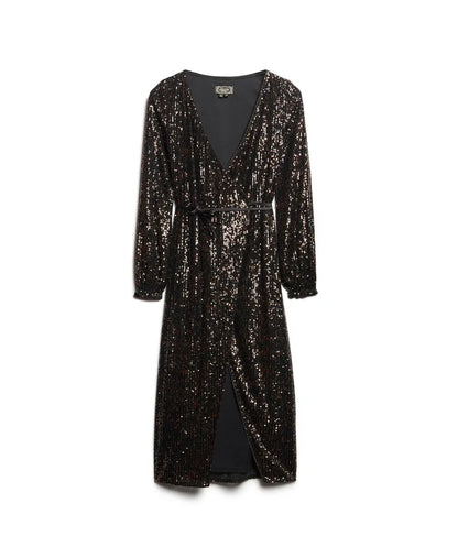 Copper/Black Sequin