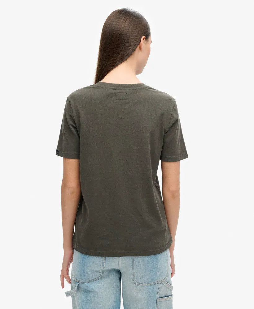 Luxe Metallic Logo T-Shirt