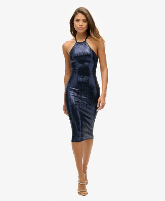 Navy Sequin