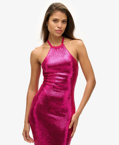 MAGENTA PINK SEQUIN