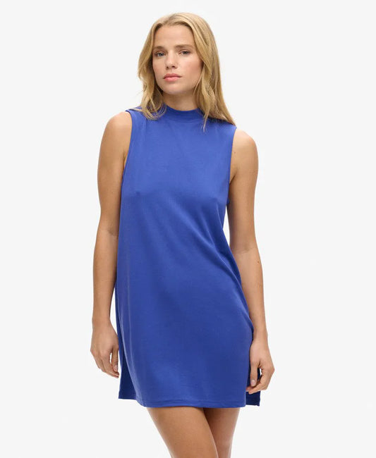 Sleeveless A-Line Mini Dress