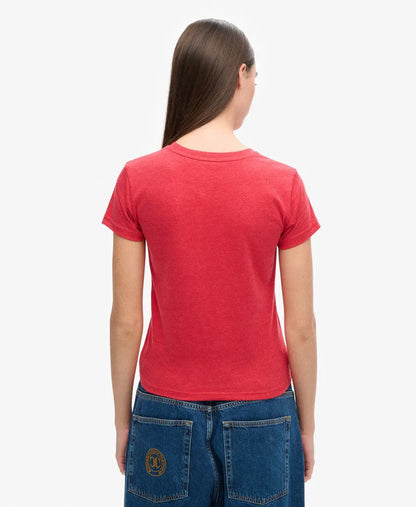 Puff Print Fitted T-Shirt