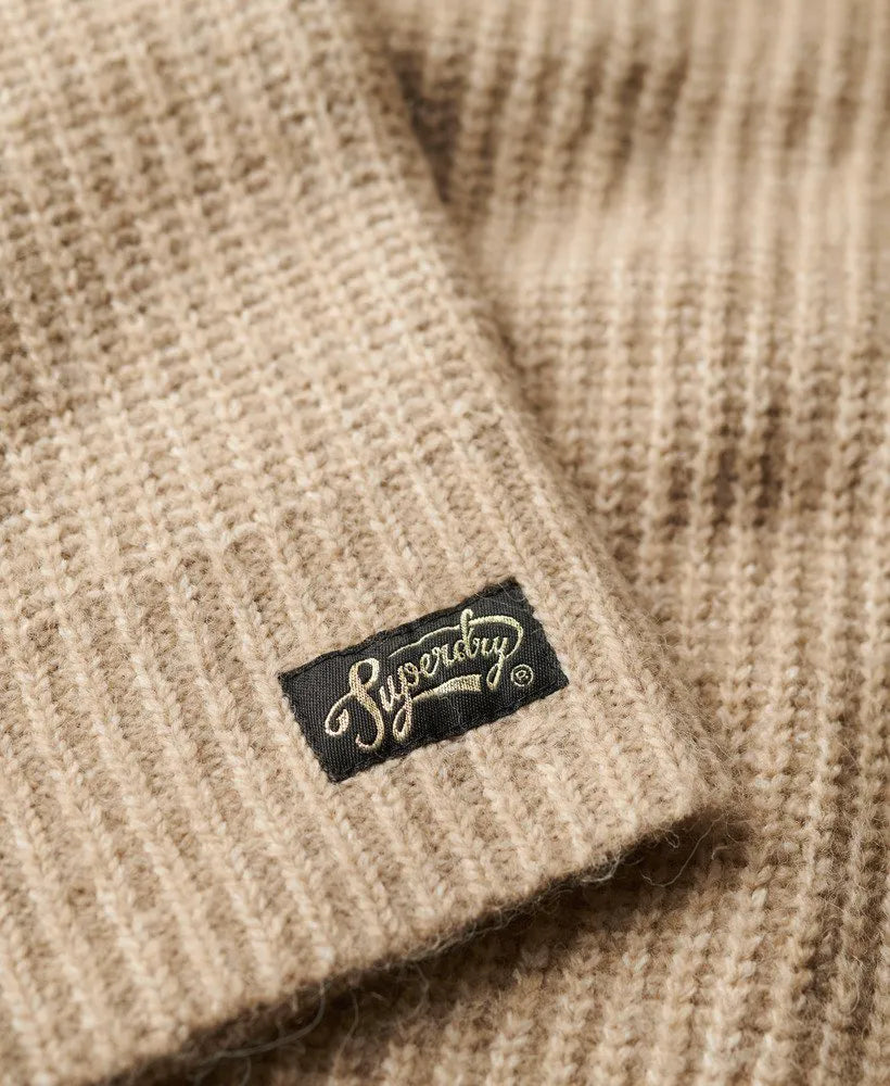 Essential Zip Neck Jumper