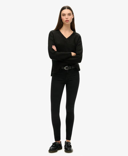 Oversized V Neck Jumper