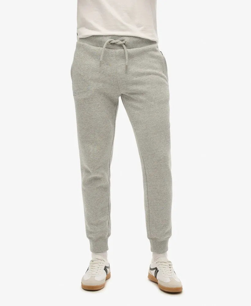 Organic Cotton Vintage Logo Embroidered Joggers