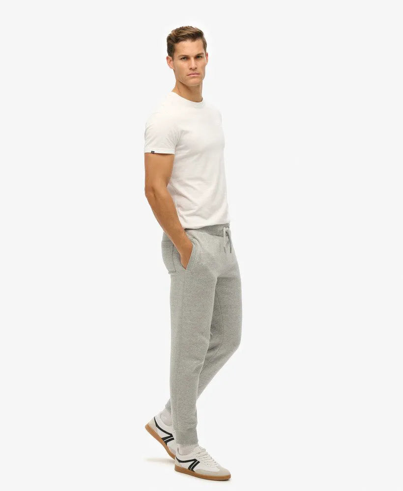 Organic Cotton Vintage Logo Embroidered Joggers