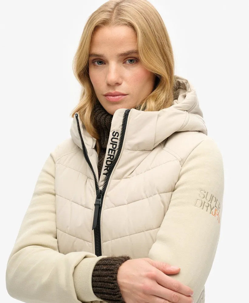 Hooded Storm Hybrid Padded Jacket