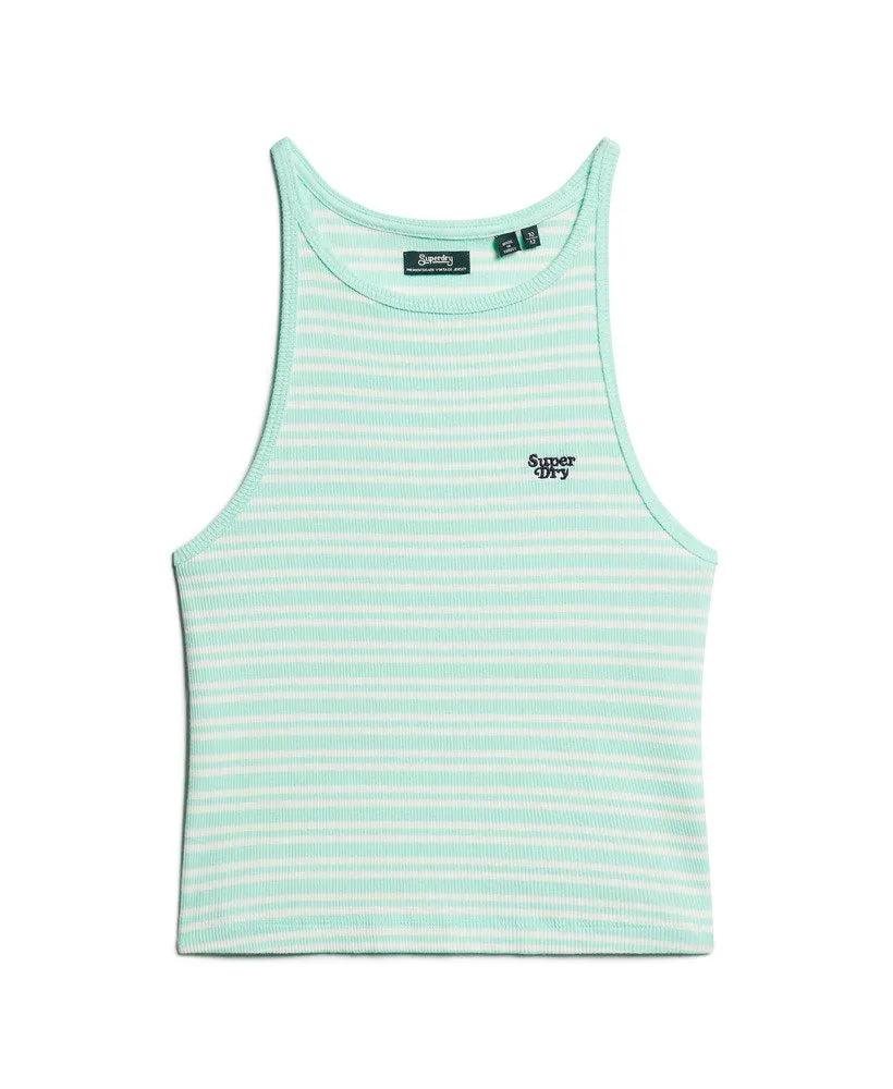 Beach Glass Green Stripe