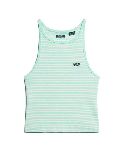 Beach Glass Green Stripe