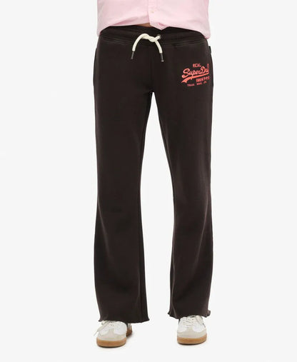 Neon Vintage Logo Low Rise Flare Joggers