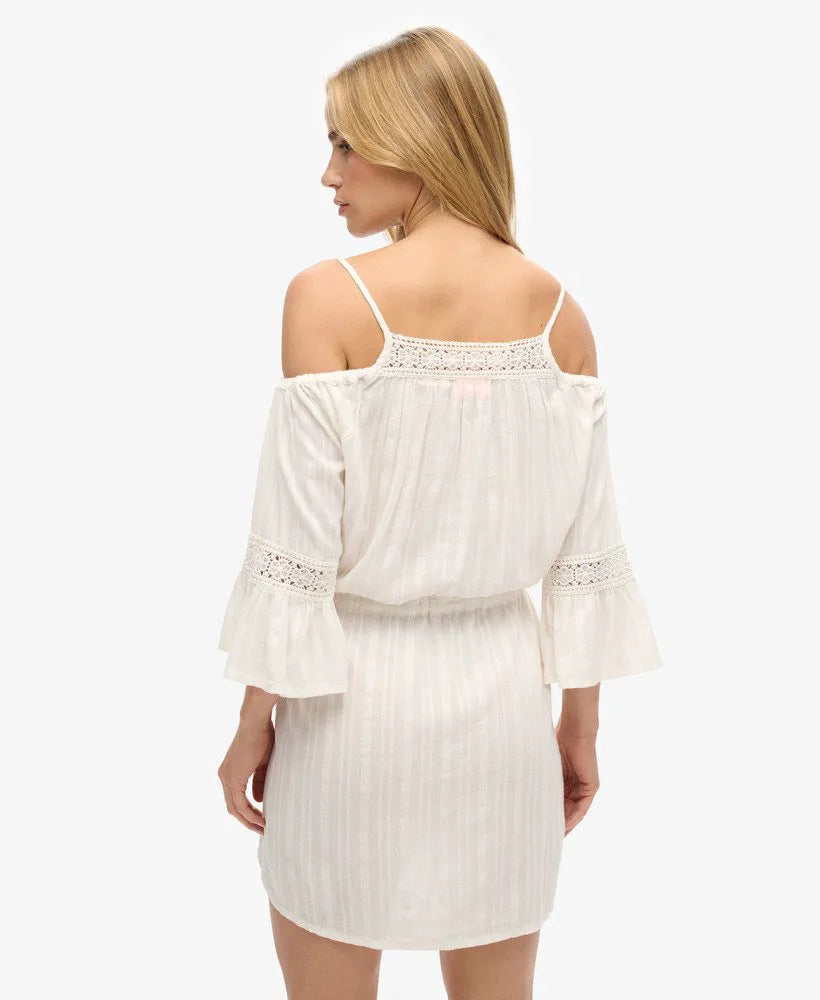 Cold Shoulder Mini Dress