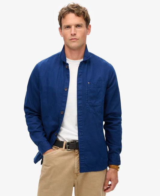 The Merchant Store - Linen Blend Overshirt