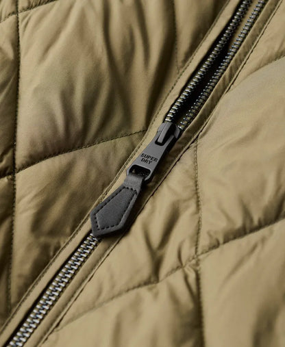 Superlong Quilted Liner Coat