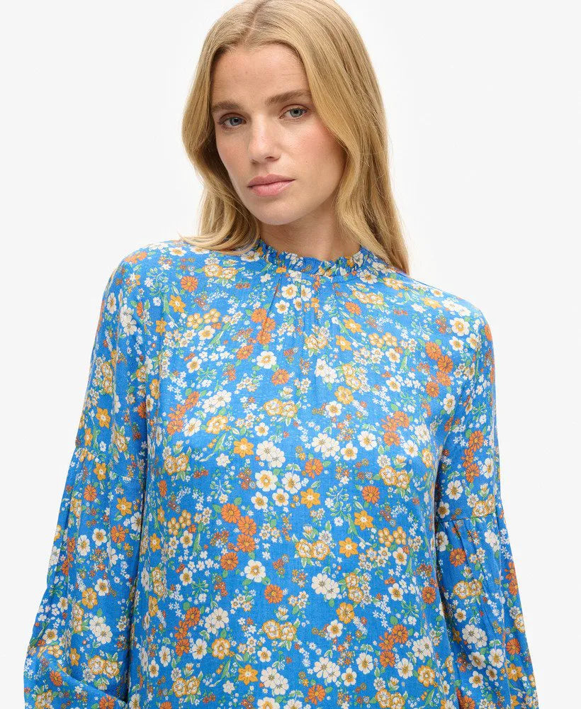 Blue Ditsy