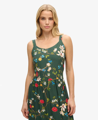 Blossom Birds Green